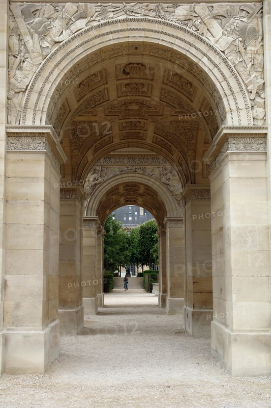 The Arc de Triomphe du Carrousel