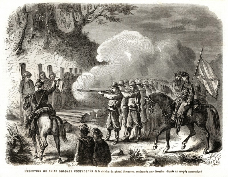 1864: Guerre de Sécession.