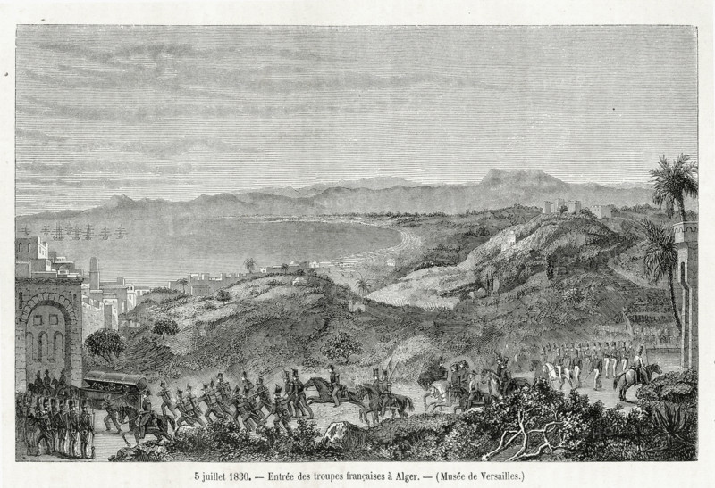 Entrée des troupes française à Alger.
