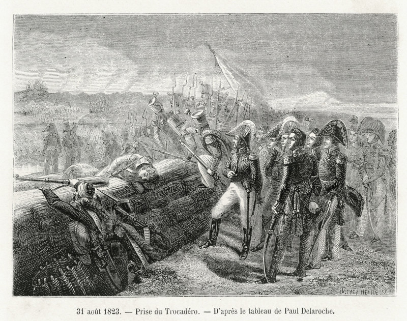 The storming of Trocadéro