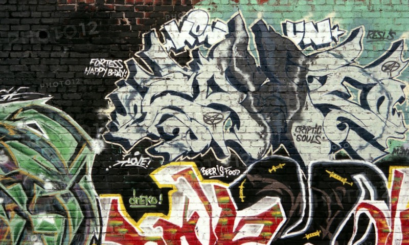 Montreal - Quebec. Popular Art. Street paintings.