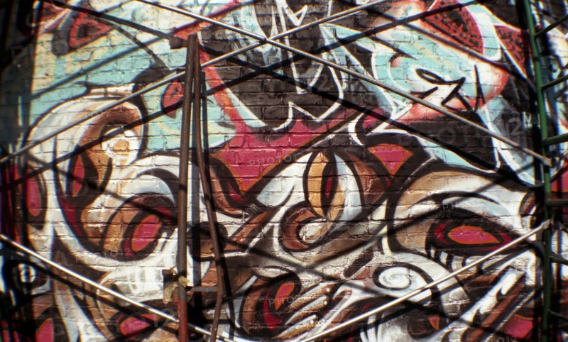 Montreal - Quebec. Popular Art. Street paintings.