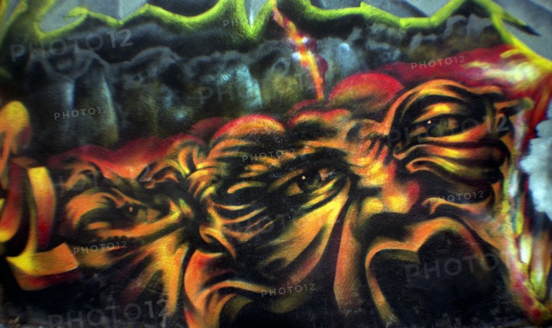 Montréal - Québec. Art populaire. Peintures de rue.