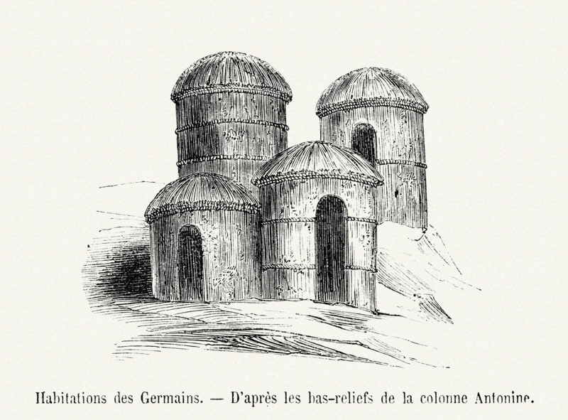Habitation des Germains.