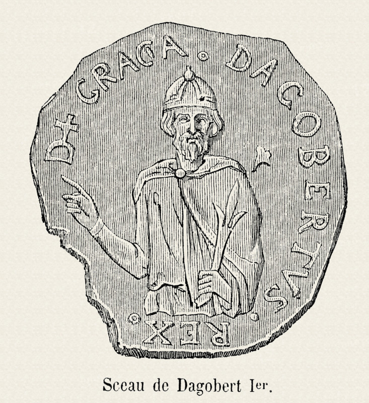 Sceau de Dagobert 1er.