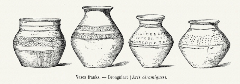 Frankish vases.