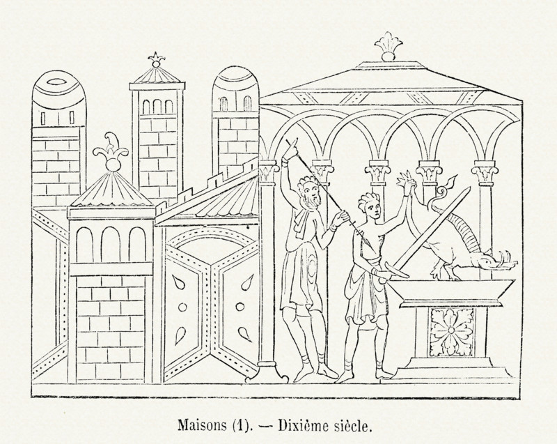 Maisons.