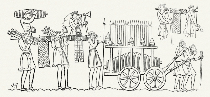 Section of the Bayeux Tapestry.