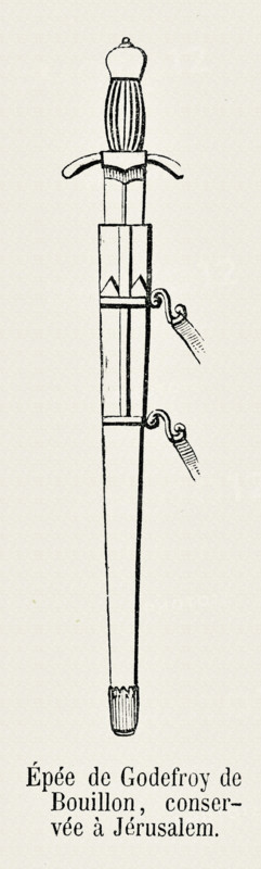 Epée de Godefroy de Bouillon.