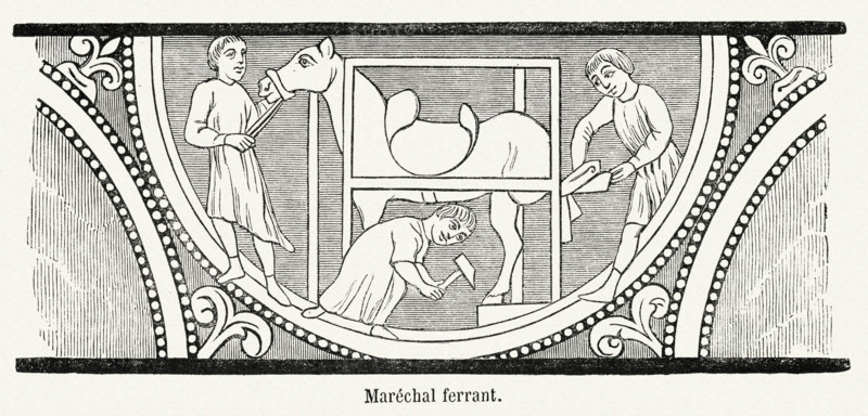Maréchal ferrant.
