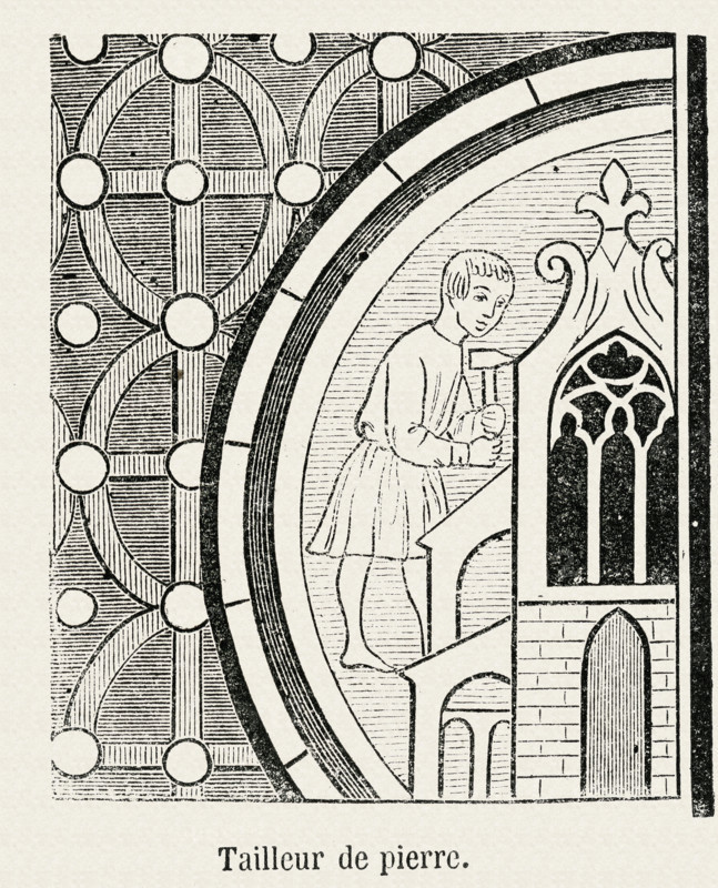 Tailleur de pierre.