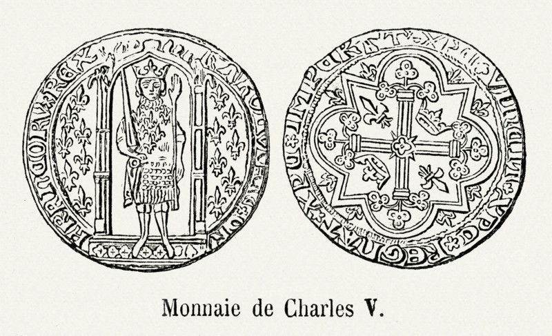 Monnaie de Charles V.