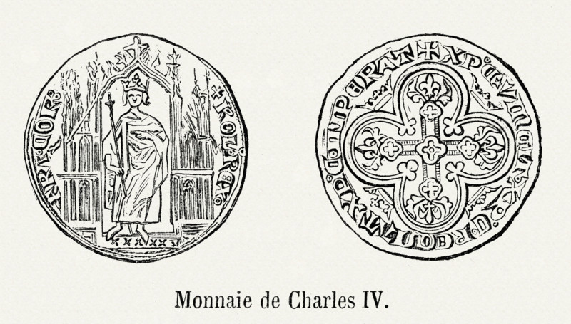 Monnaie de Charles IV.