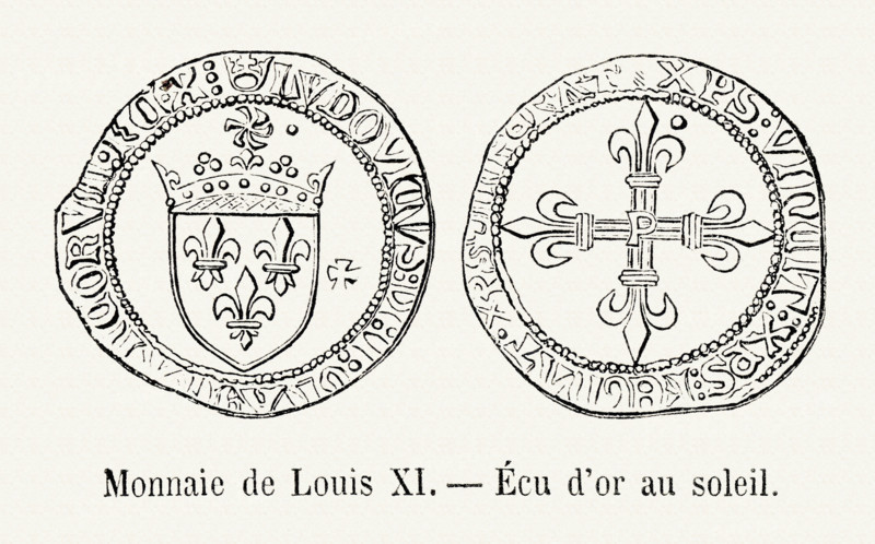 Monnaie de Louis XI.
