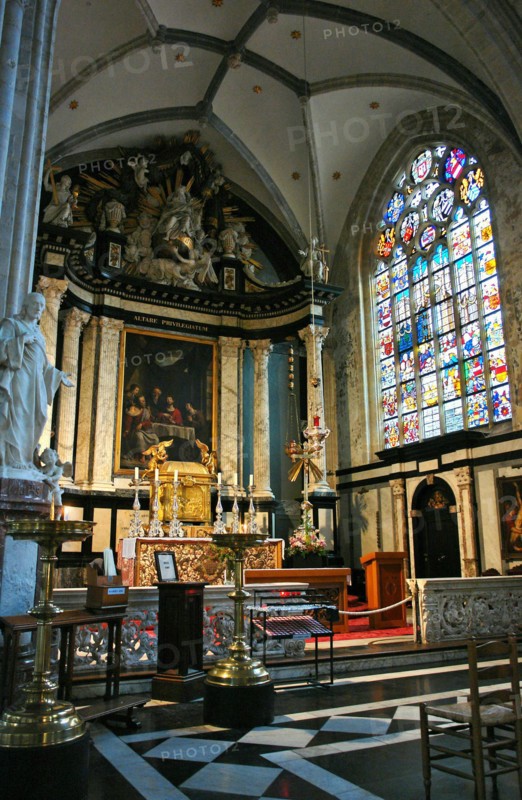 La cathédrale ND d'Anvers.