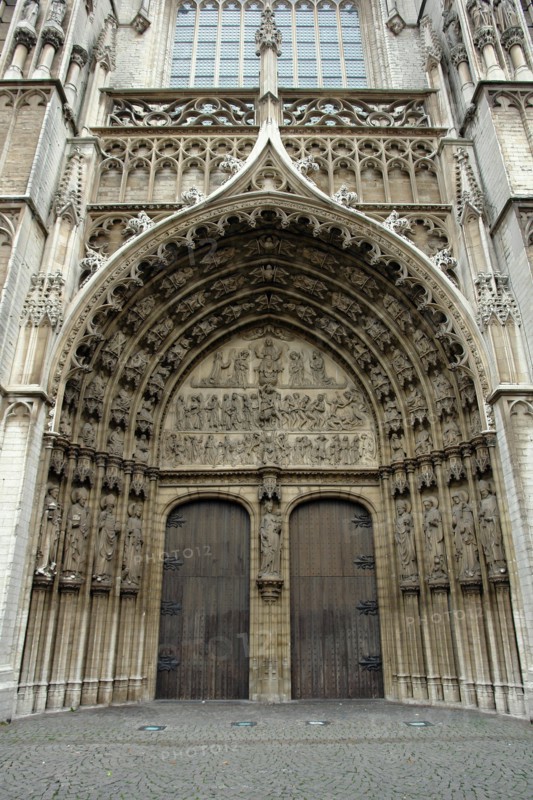 La cathédrale ND d'Anvers.