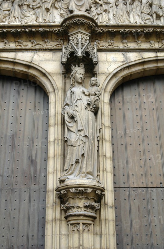 La cathédrale ND d'Anvers.