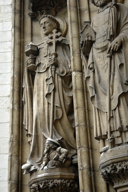 La cathédrale ND d'Anvers.