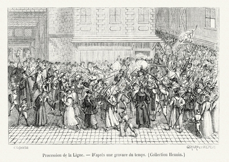 Procession of "La Ligue".