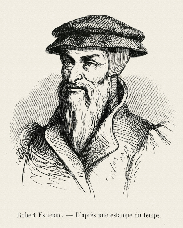 Robert Estienne.