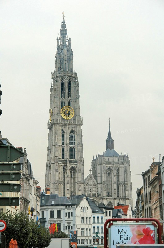 The Notre-Dame Cathedral of Anvers.