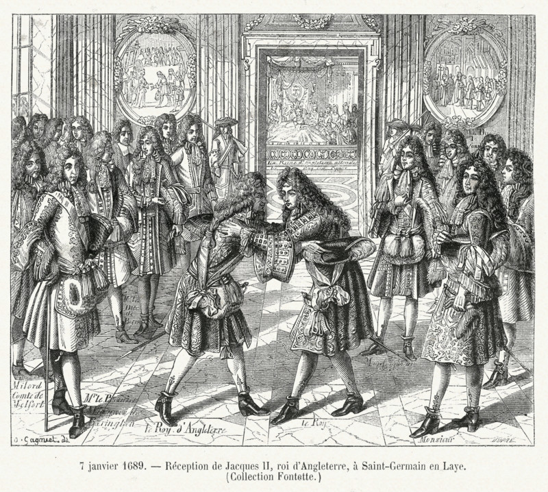 James II of England in Saint Germain en Laye