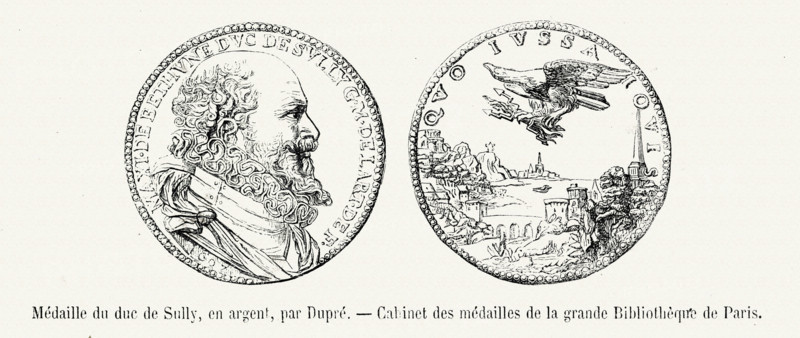 Currency of the Duke of Sully, by Dupré.