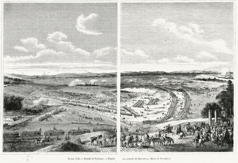 Bataille de Fontenoy.