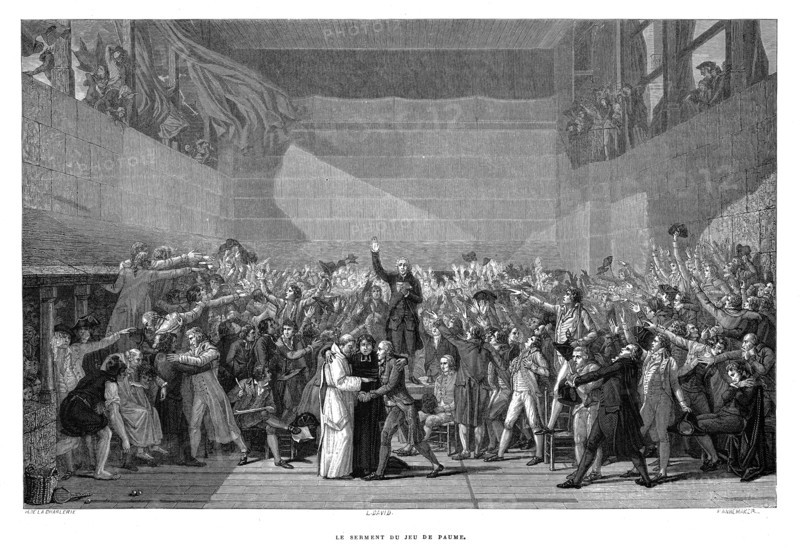 The Tennis Court Oath.