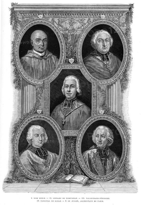 Révolution française. Ecclésiastiques