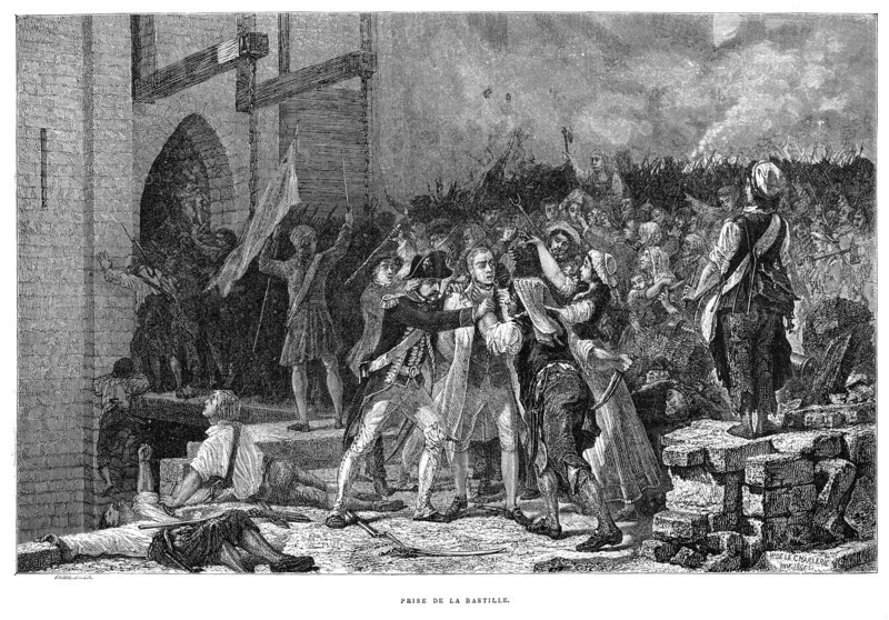 Prise de la Bastille le 14 juillet 1789