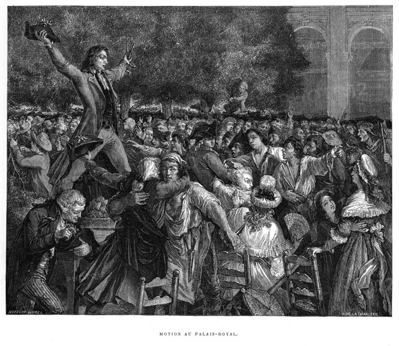 Motion at the Palais-Royal