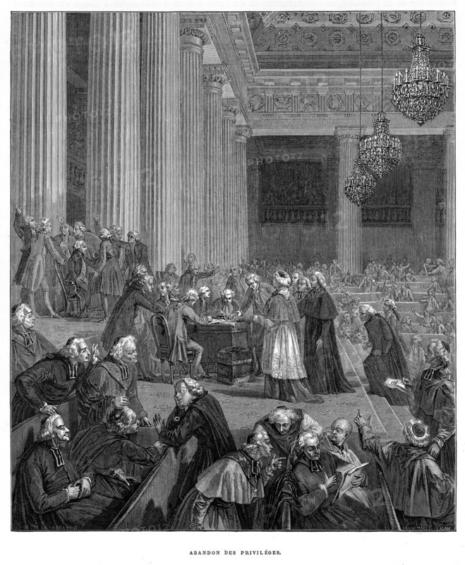 L'abolition des Privilèges