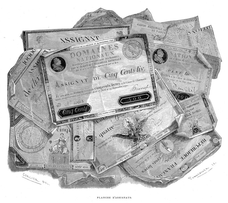 Différents types d'assignats