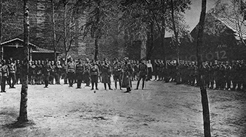 Russie. Bataillon féminin de la Mort