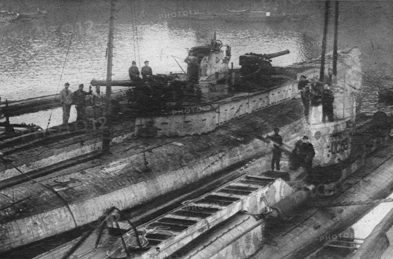 The U-C-58, Euler and Deutschland II, German submarines.