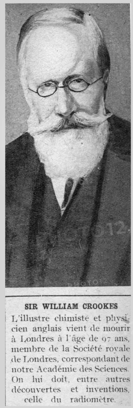 Sir William Crookes