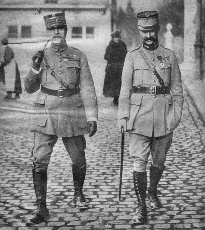 Conférence de Spa. Le Maréchal Foch...
