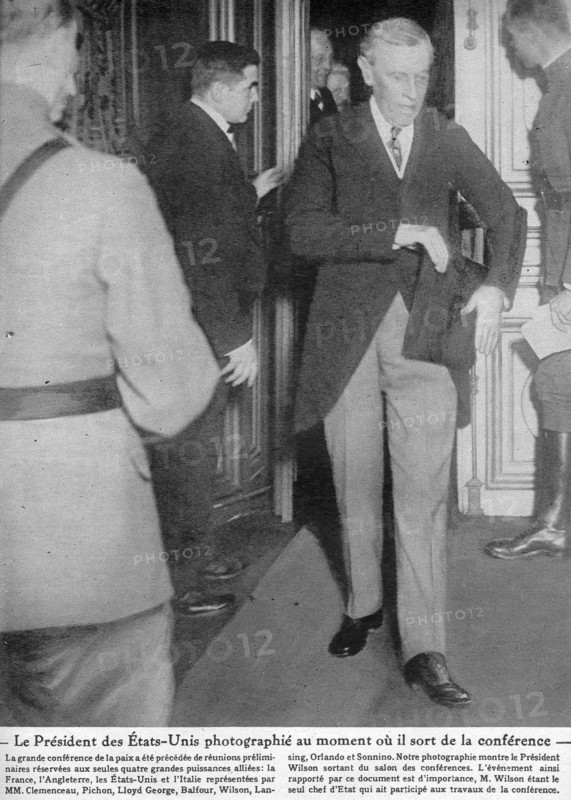President Thomas Woodrow Wilson