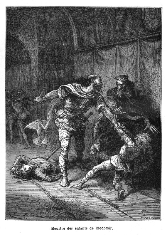 Meurtre des enfants de Clodomir.