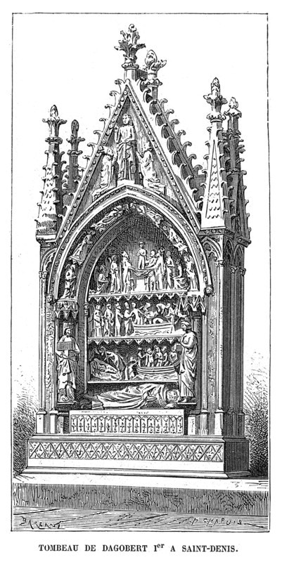 Tombeau de Dagobert Ier.