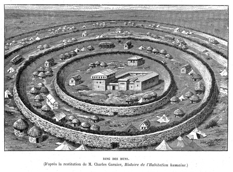 Lodgings of the Huns.