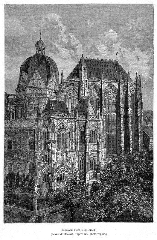 Basilique d'Aix-la-Chapelle.