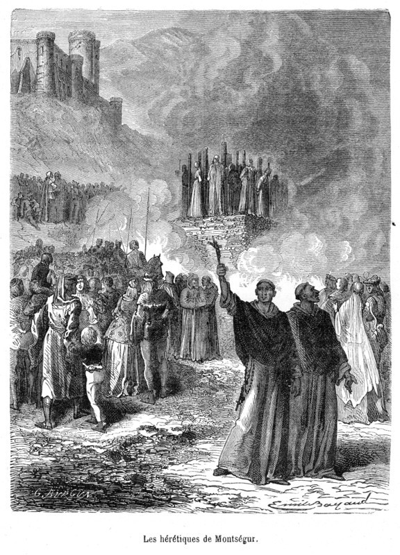 The heretics of Montségur.