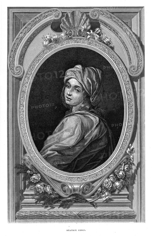 Cenci Roman Family, well known for the extent of their crimes and misfortune. (16th Century). Their story inspired the