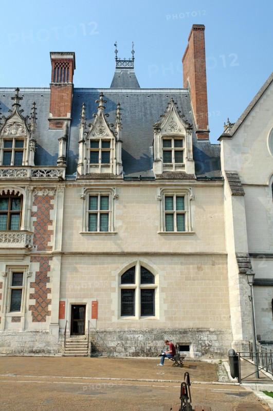 The Royal Castle in Blois.