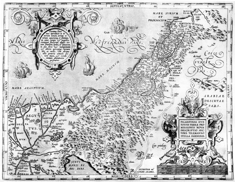 Map of the Middle East