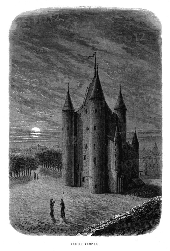 Vue du Temple.