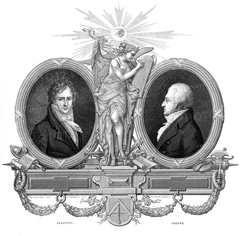 Elleviou and  Grétry.