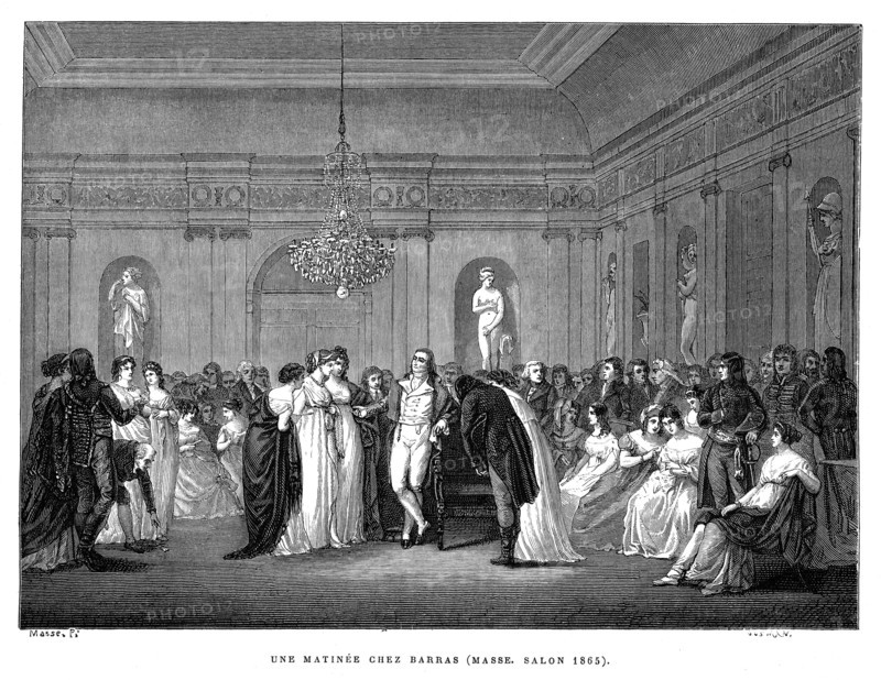 Une matinée chez Barras (Masse. Salon 1865).